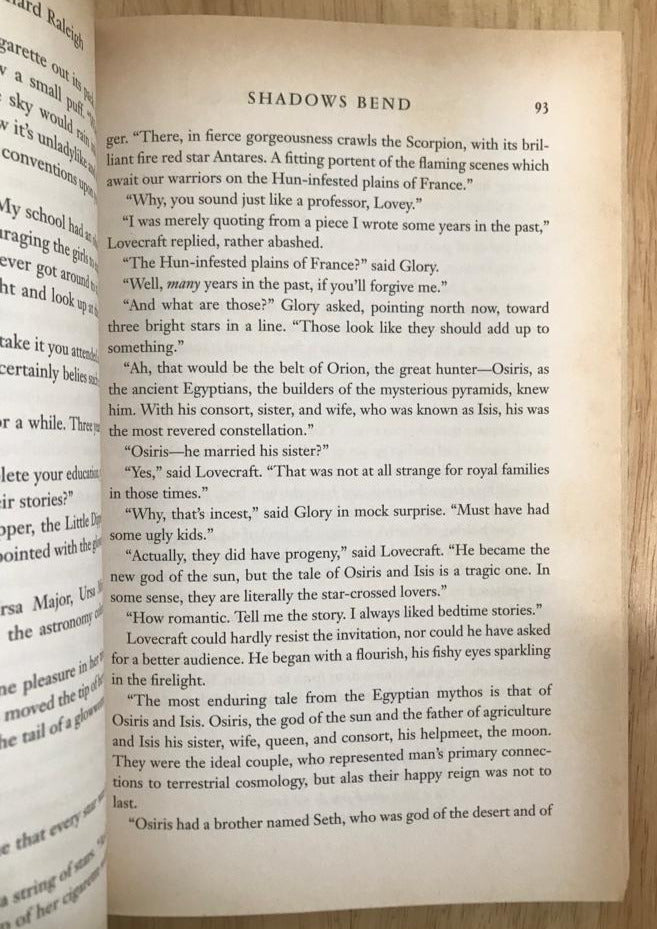 Shadows Bend: A Novel of the Fantastic and Unspeakable