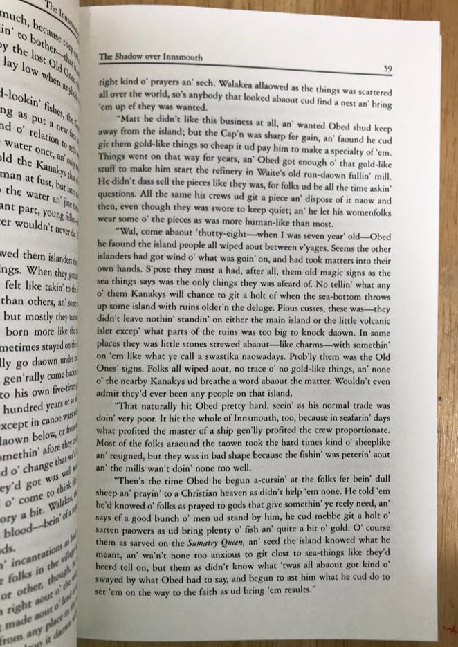 The Innsmouth Cycle: the Taint of the Deep Ones in 13 Tales