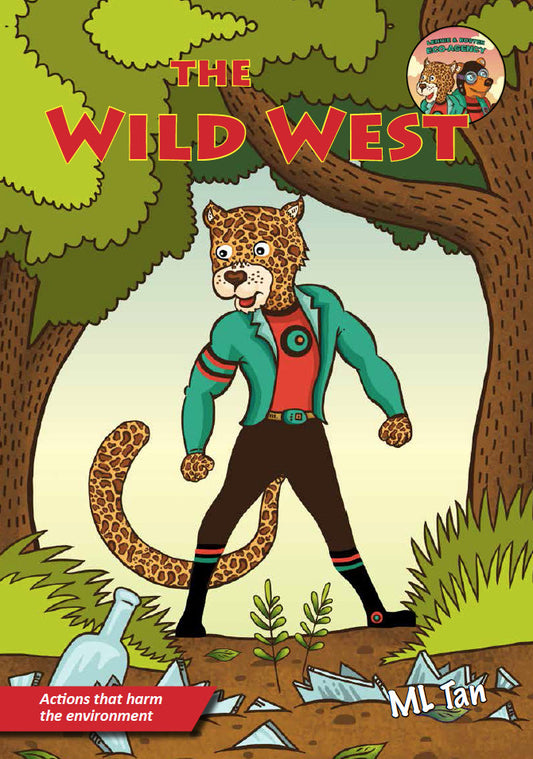 Big Print Early Reader: Lennie & Buster Eco-Agency - The Wild West