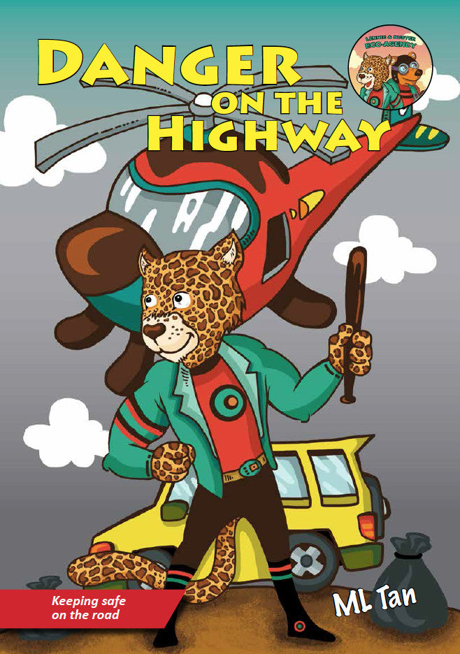 Big Print Early Reader: Lennie & Buster Eco-Agency - Danger on the Highway